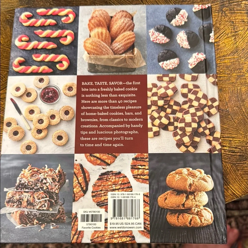 Williams Sonoma White and Brown Cookie Cookbook